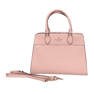 Kate Spade - Pink Saffiano Leather Satchel Bag