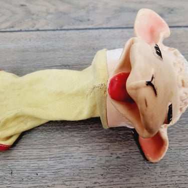 Vintage 1960 Tarcher Lamb Chop Hand Puppet 