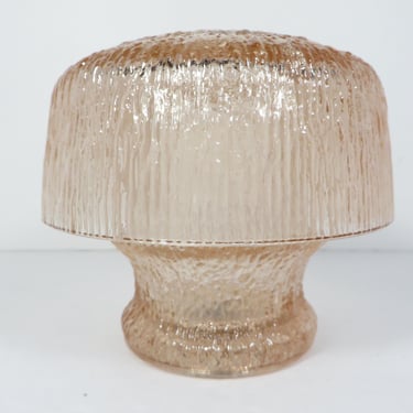 Vintage Tiara Exclusives Pink Peach Mushroom Fairy Lamp Candle Holder - Mushroom Ice Fairy Lamp 