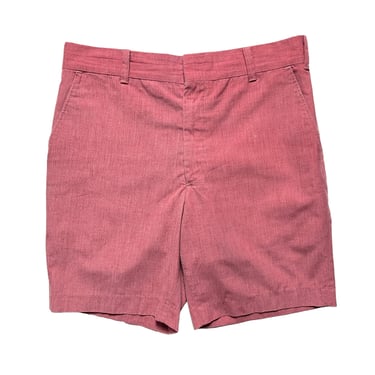 Vintage 1970s/1980s BROOKS BROTHERS Nantucket Red Cotton Shorts ~ 30 Waist ~ Lightweight / Summer ~ 