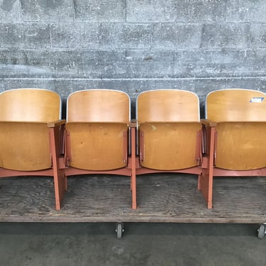 Vintage H.S. Auditorium Seats (Seattle)