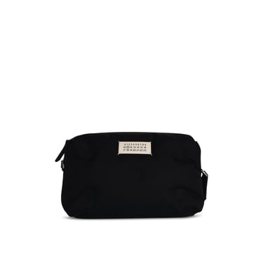 Maison Margiela 'Glam Slam' Black Cordura Camera Bag Man