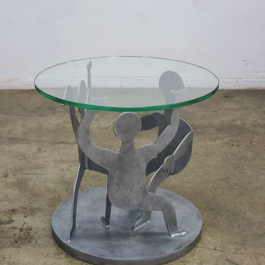 Post Modern Side Table- “Peoples” 