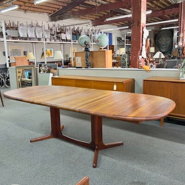 Solid Teak Dining Table by Glosstrup