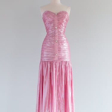 Vintage 1980's Barbie Dream Dress By Vivaldi / Small