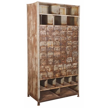 Iron Cabinet with Drawers