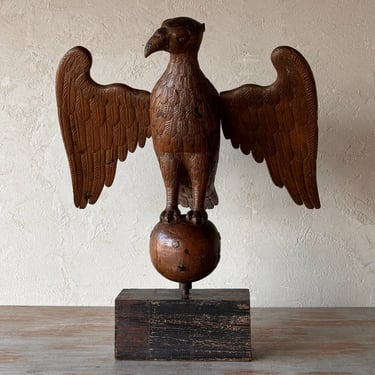 16th C. Spanish Oak Eagle