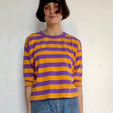 80s Sorbet Striped Esprit Tee