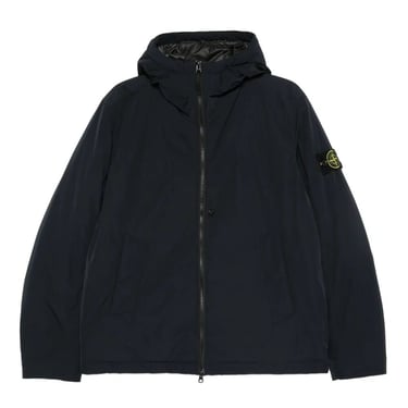 Stone Island Men Padded Hooded Jacket With Anti-Drop Treatment