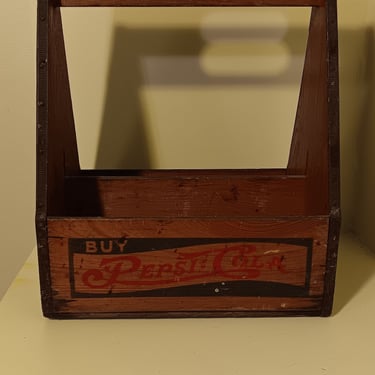 Pepsi Cola Wooden Bottle Carrier |Man Cave Gift | Free US Shipping 