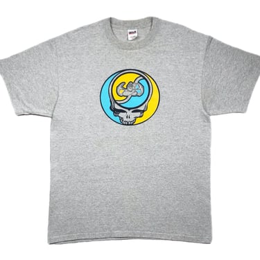 Vintage 90s Grateful Dead Denver Nuggets “Don’t tell me this team ain’t got no heart” Steal Your Face Double Sided Graphic T-Shirt Size XL 