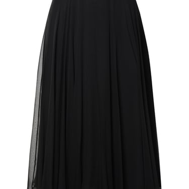 Dolce & Gabbana Woman Black Silk Skirt