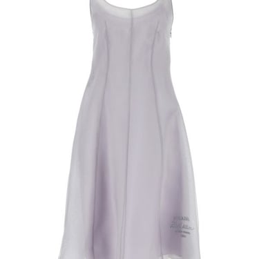 Prada Woman Lilac Organza Dress