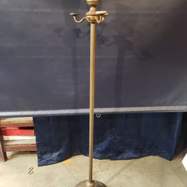 Vintage Candelabra Floor Lamp 11" x 55.5" - AS IS