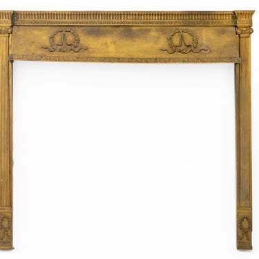 American Gilded Age Fireplace Surround, ca. 1900