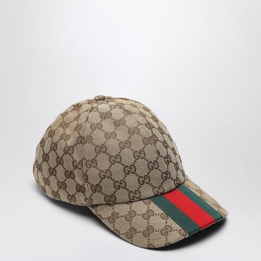 Gucci Hat In Gg Supreme And Mesh Men