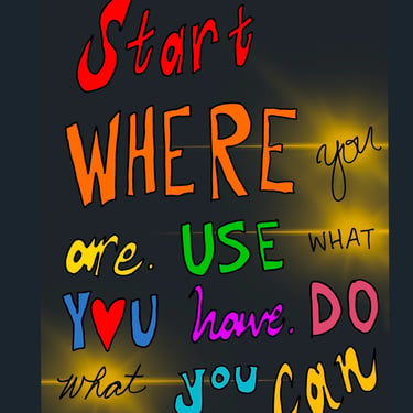 Start Where You Are 