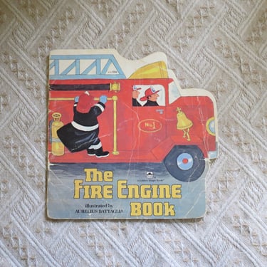 The Fire Engine Book - A Golden Shape Book 