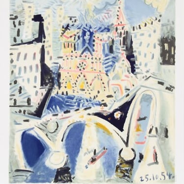 Notre Dame by Pablo Picasso 