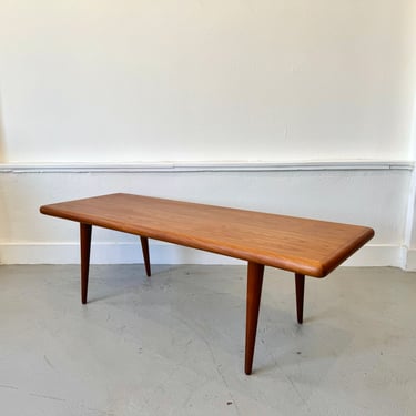Danish Teak Coffee Table By Jacob Nielsen &amp; Sønner