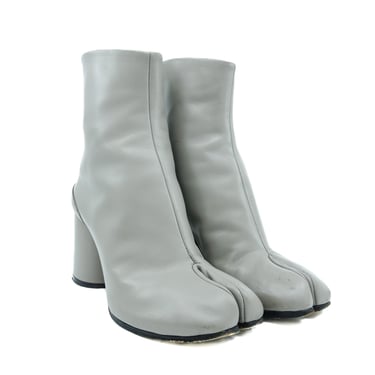 Maison Margiela Smoke Leather Tabi Boots, 37