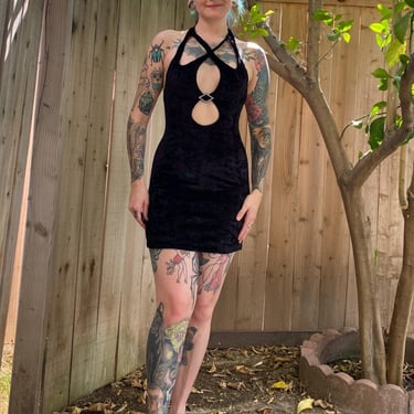 Vintage 1980’s Velvet Club Dress 