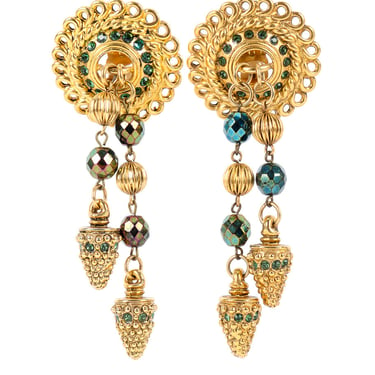 Byzantine Dangle Drop Earrings