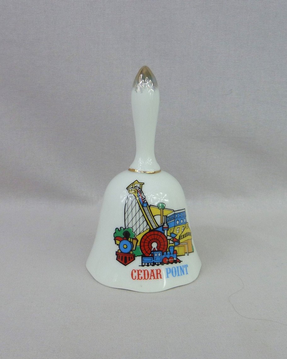 Vintage Cedar Point Bell - Vintage Sandusky Ohio Tourist Souvenir ...
