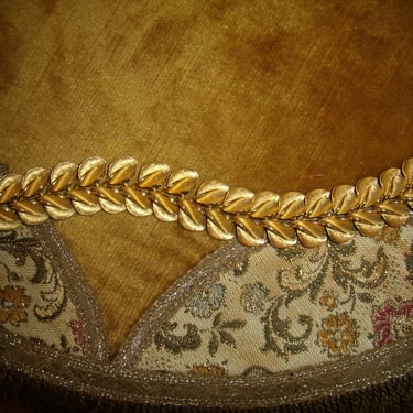 Vintage Goldtone Leaves Bracelet 