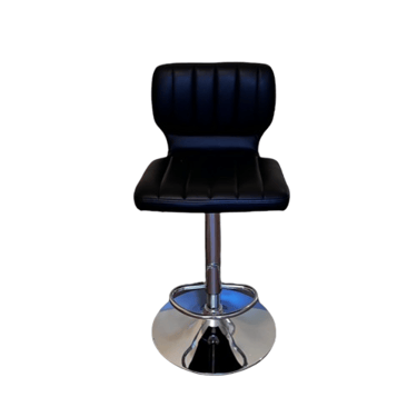 Tall Black Sit/Stand Pedestal Chair JS188-43