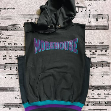 Vintage Morehouse Sleeveless Hoodie (1990's)