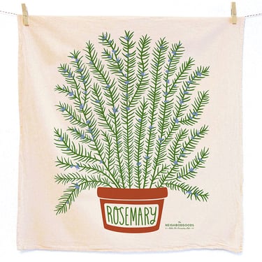 Rosemary Dish Towel - SECONDS