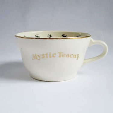 1940s Mystic Fortune Telling Teacup Tea cup, Halloween Decoration 