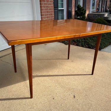 Rare 1950’s Blond Midcentury Modern Dining Table by Thomasville - Free Shipping 