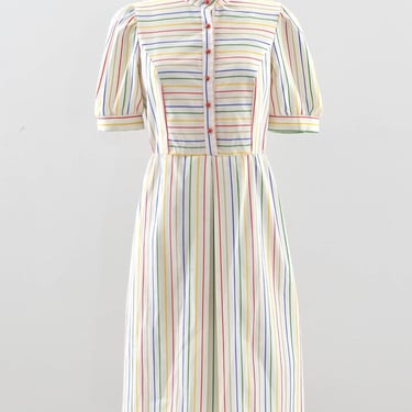 Vintage 70s Candy Stripe Dress