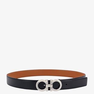 Ferragamo Man Belt Man Black Belts