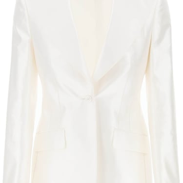Dolce & Gabbana Turlington Jacket In Silk Mikado Women