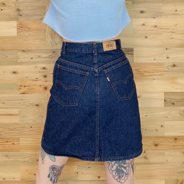 Levi's Vintage Jean Skirt / Size 26 27 