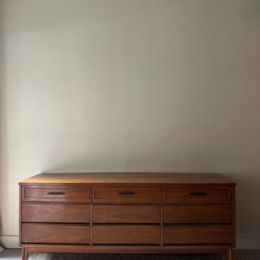 Walnut credenza