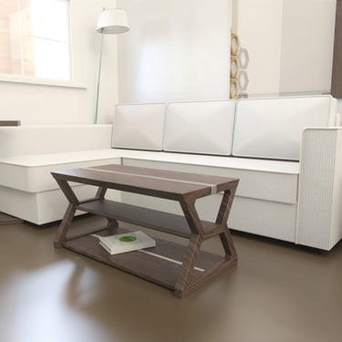 Modern Coffee Table / living room Table / Handmade / sofa table / steel wood table / industrial rustic / contemporary coffee Scandinavian 
