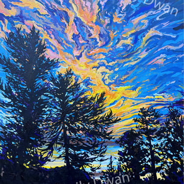 Colorado Sunrise 3'X4' Painting