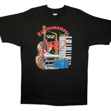 Vintage 1993 El Chapultepec Jazz Club Denver Colorado Legendary Music Venue Graphic T-Shirt Size Large/XL 