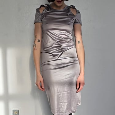 Vivienne Westwood Anglomania Silver Dress (S)