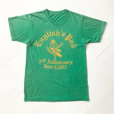 1983 Green English's Pub T-Shirt 