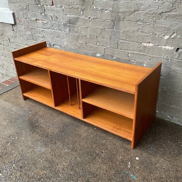 Danish Modern Teak Media Cabinet