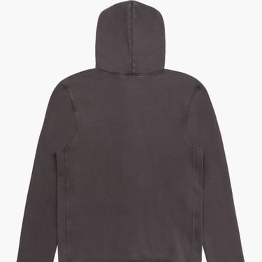 Les Tien Raw Zip Hoodie - Vintage Black