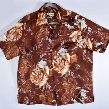 Tori Richard Men's Vintage Hawaiian Print Shirt 1960's, 48