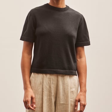 Cordera Merino Wool T-Shirt, Black