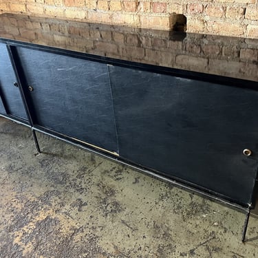 Paul McCobb Black Console Table