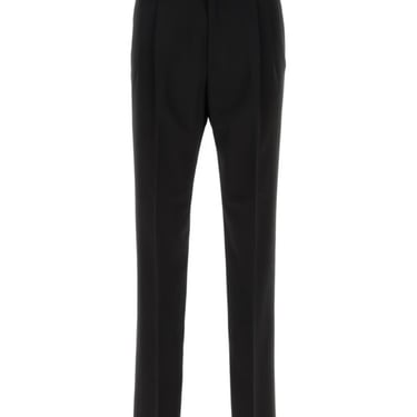 Lanvin Man Black Wool Pant